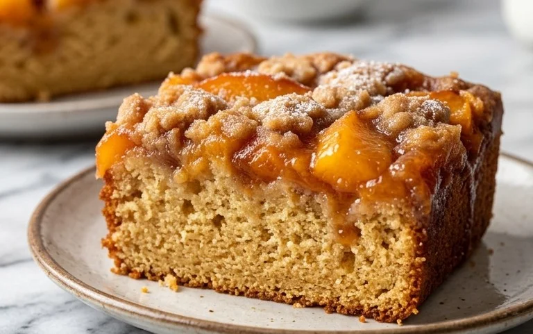 Peach Cobbler Pound Cake