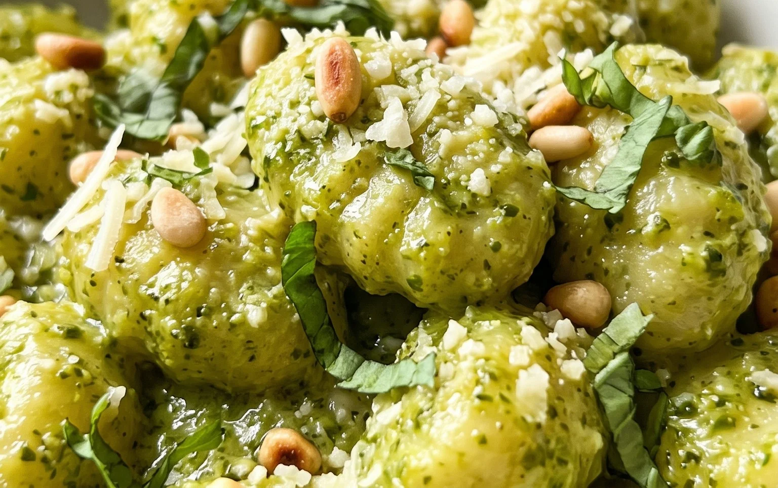Creamy Pesto Gnocchi
