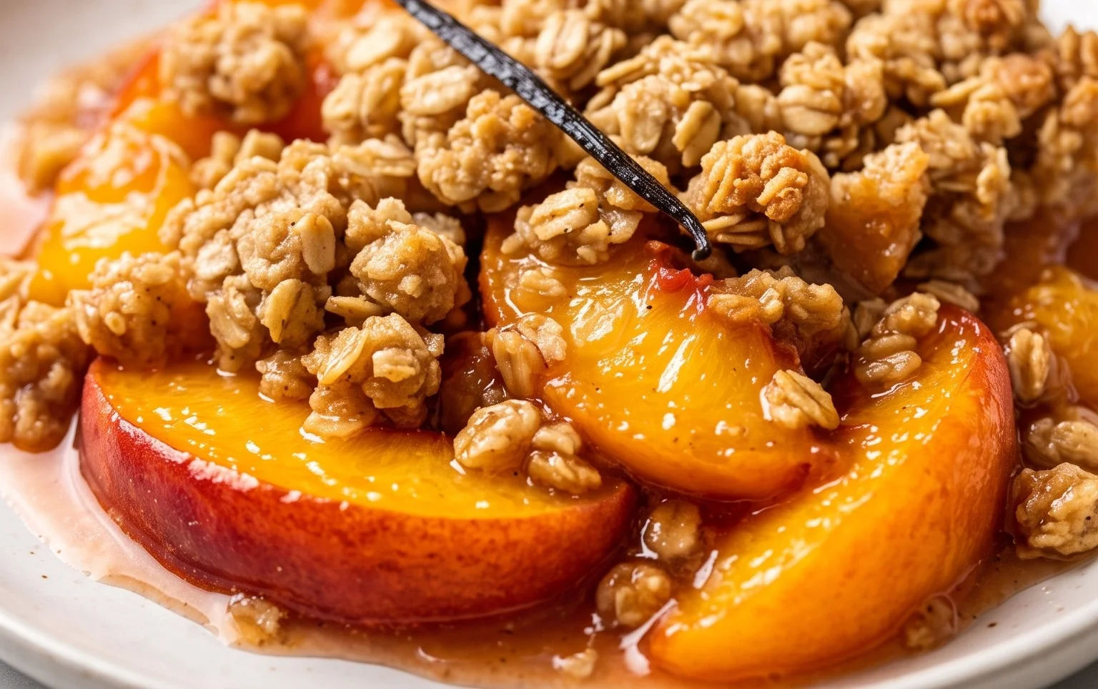 Fresh Peach Crisp Recipe