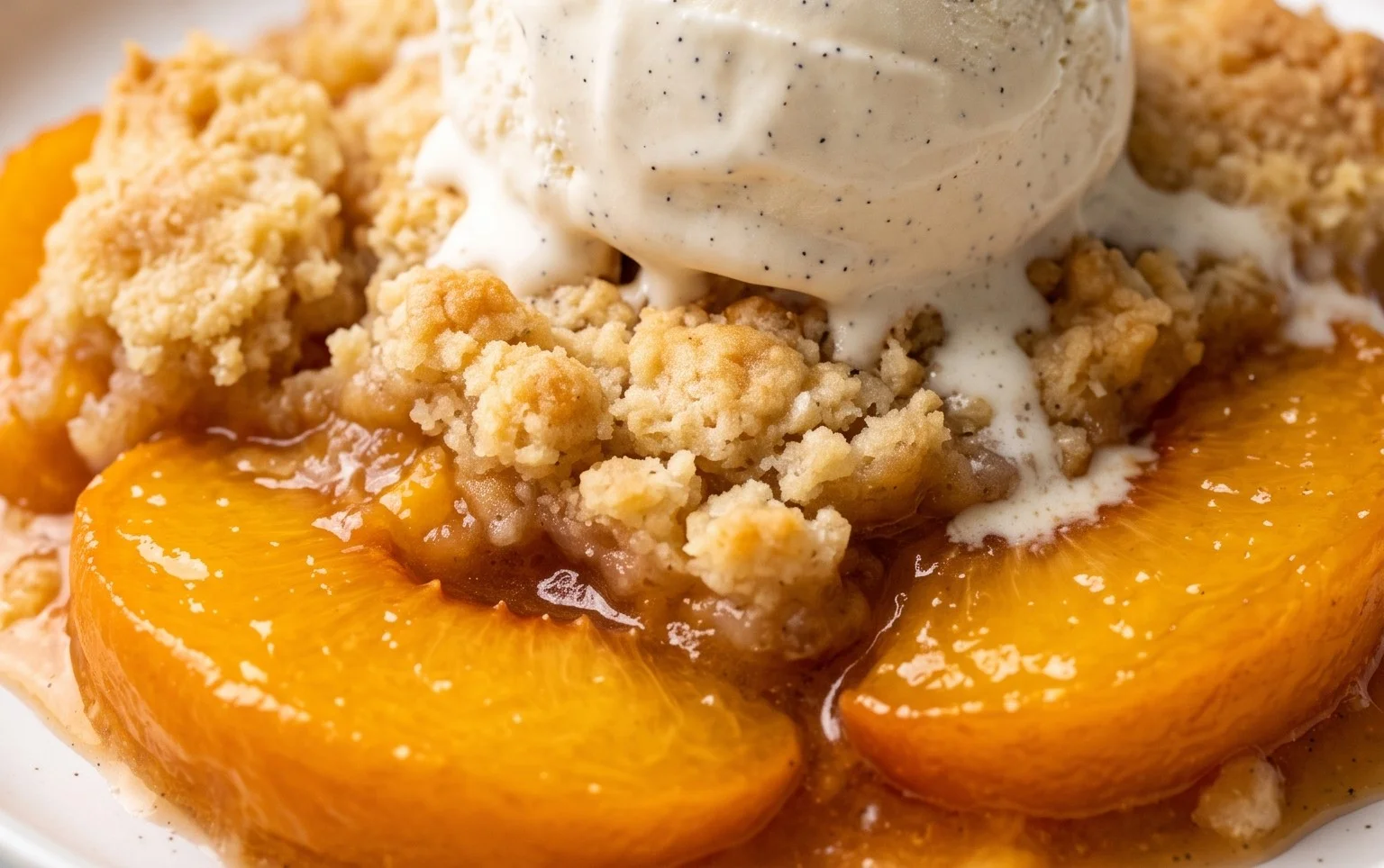 The Easiest Southern Peach Cobbler