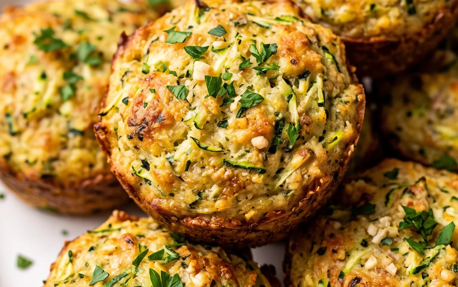Zucchini Garlic Bites