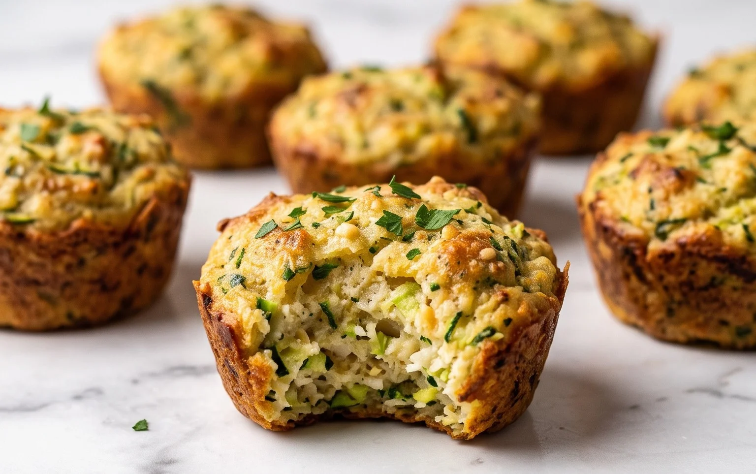 Zucchini Garlic Bites