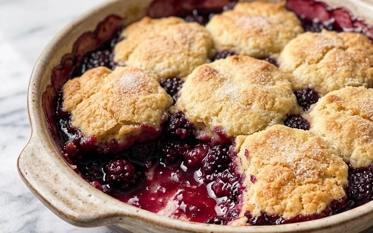 The Pioneer Women's Blackberry Cobbler