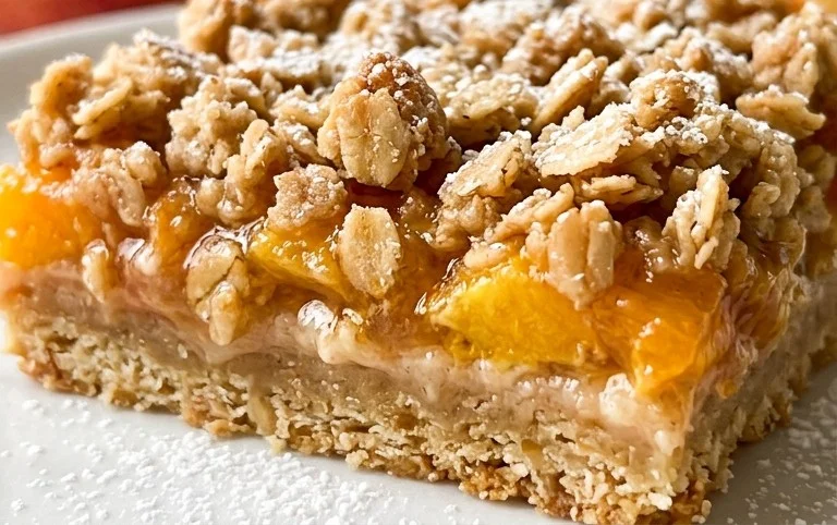 Fresh Peach Crum extractb Bars