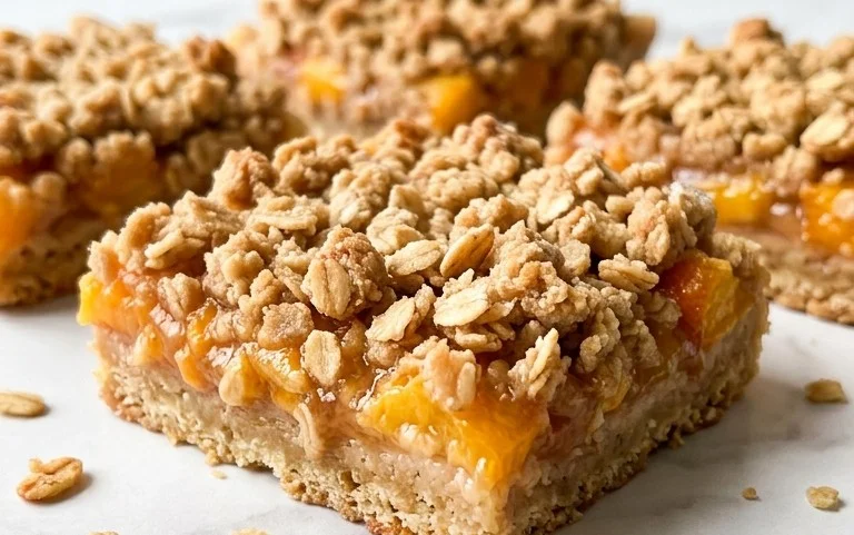 Fresh Peach Crum extractb Bars
