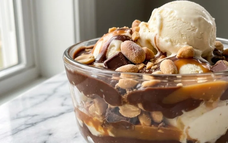 Buster Bar Ice Cream Dessert