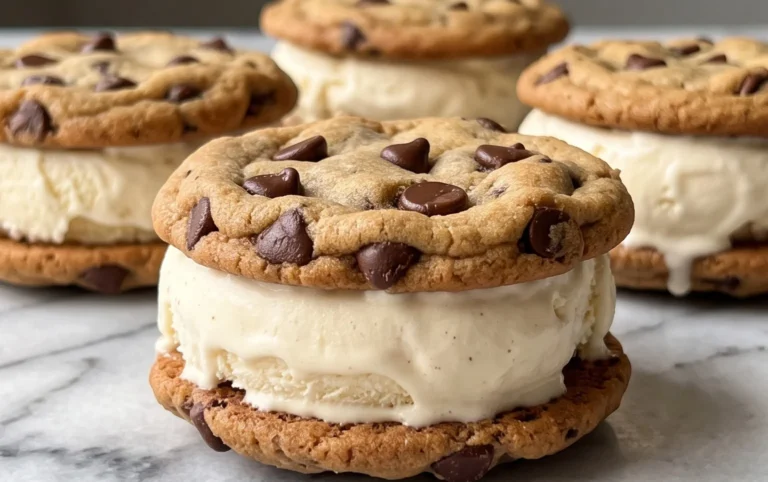 Cookie Ice Cream Sandwiches (Like a Chipwich!)