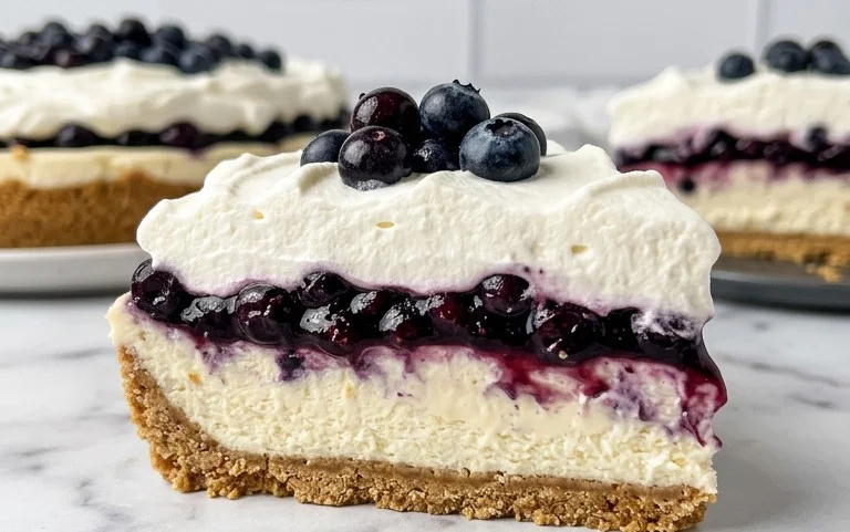 No-Bake Blueberry Yum Yum