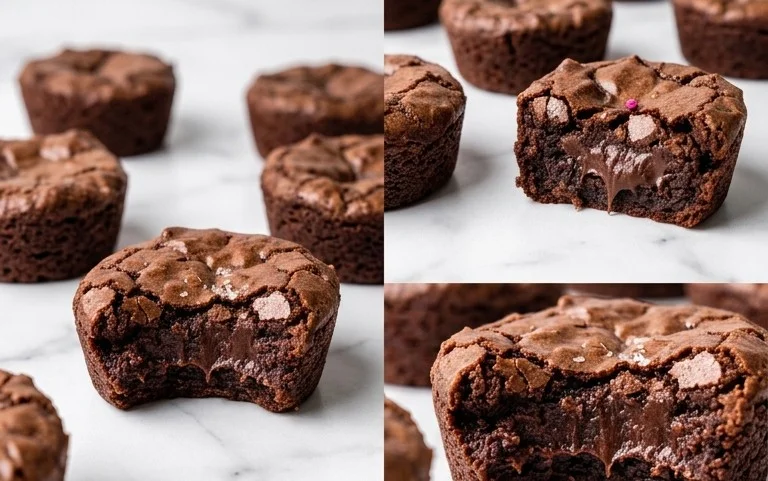 Chocolate Black Bean Brownie Bites