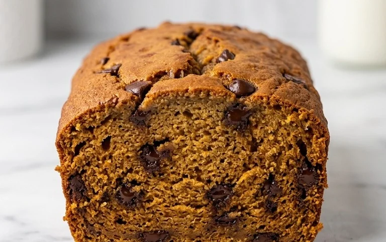 Pumpkin Chip Banana Bread