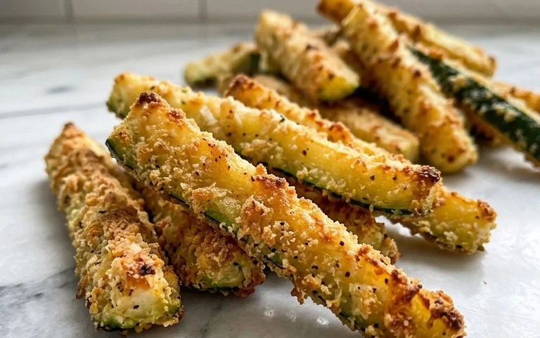 Baked Parmesan Zucchini Fries